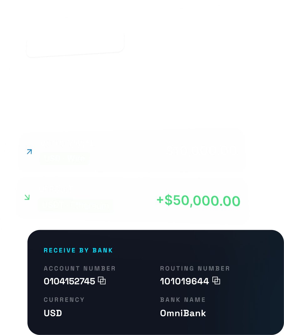 Business accounts built for international trade.