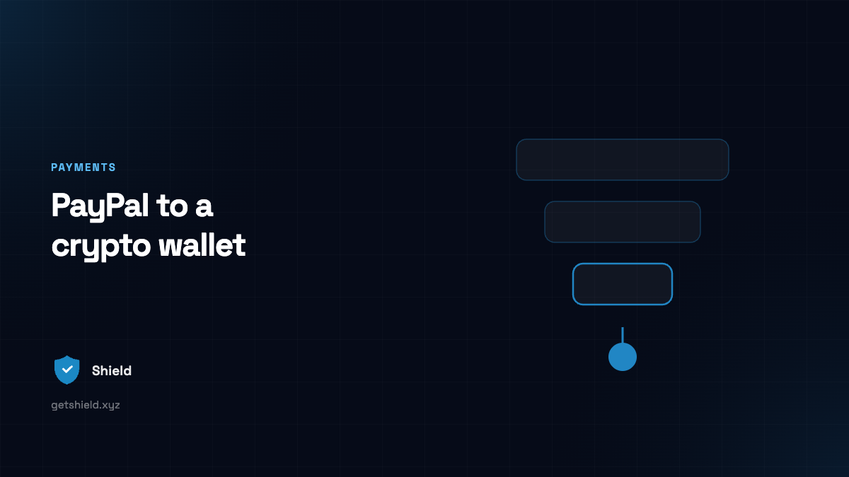How to Transfer Money From PayPal to a Crypto Wallet